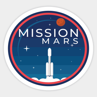 Mission Mars Sticker